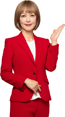 お問い合わせへ松嶋尚美さんが誘導